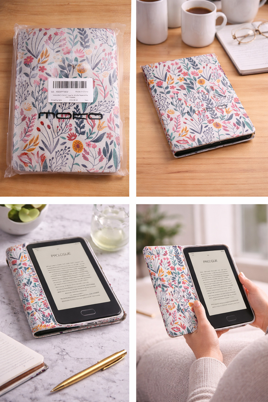 Floral Kindle Case – MoKo Protective Cover